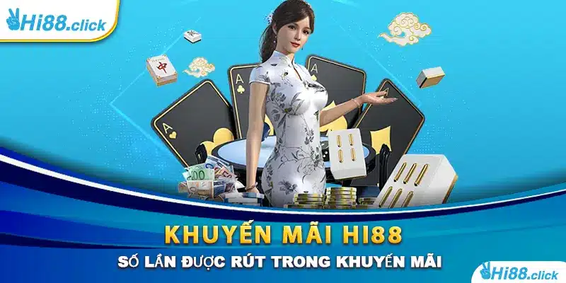 Số lần được rút trong khuyến mãi